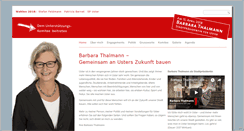 Desktop Screenshot of barbara-thalmann.ch
