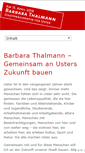 Mobile Screenshot of barbara-thalmann.ch